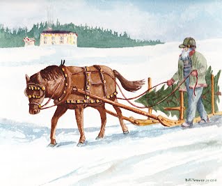 Horse and Sleigh